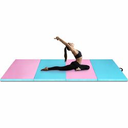 4' x 10' x 2" Folding Gymnastics Tumbling Gym Mat