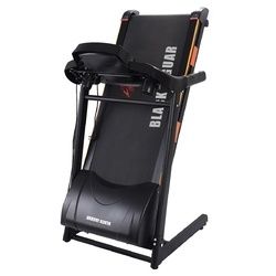 BLACK JAGUAR 1000 W Folding Electric Treadmill Running Machine