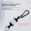 Fishing Hanging Buckle Magnetic Buckle Fast Hanging Buckle Wireless Lost Rope Metal Strong Magnetic Force Outdoor Mountaineering