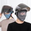 Windproof Face Warm Mask; Winter Ski Breathable Masks Fleece Face Shield Caps With HD Goggles Anti-fog Cycling Balaclava